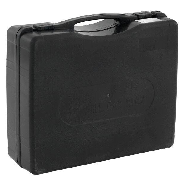 Outwell Appetizer Solo 1 Burner Compact Portable Gas Stove, Silver Grey