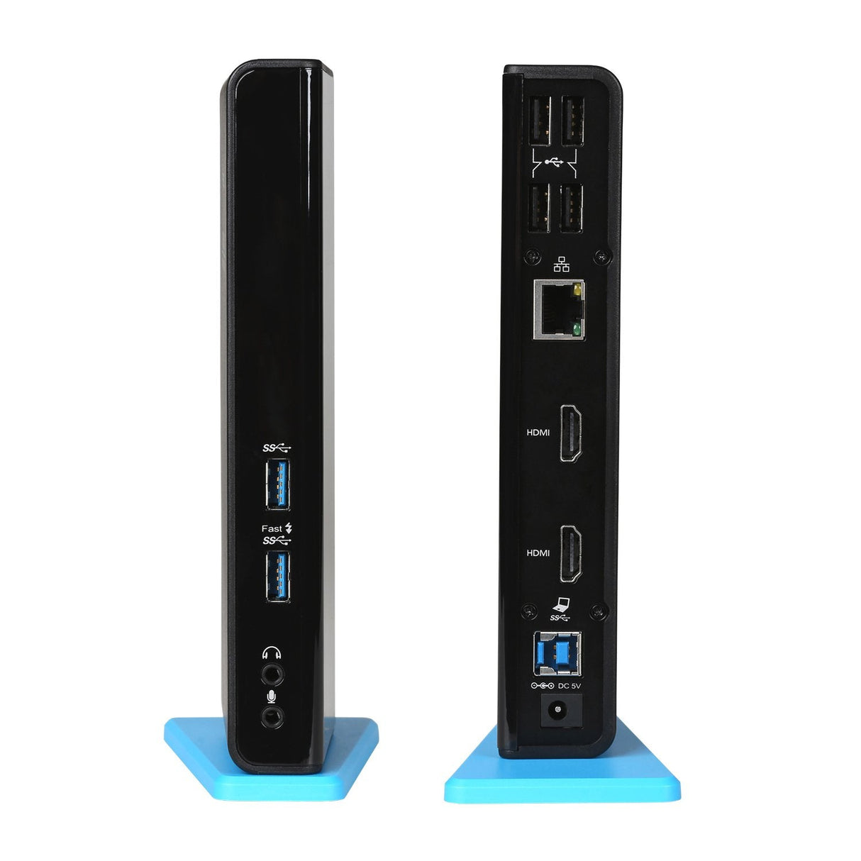 I-Tec Usb 3.0/Usb-C Dual Hdmi Docking Station 2x Hdmi 1x Glan 2x Usb 3.0 4x Usb 2.0 1x Audio 1x Mic Usb 3.0 Kabel With Usb-C Adapter