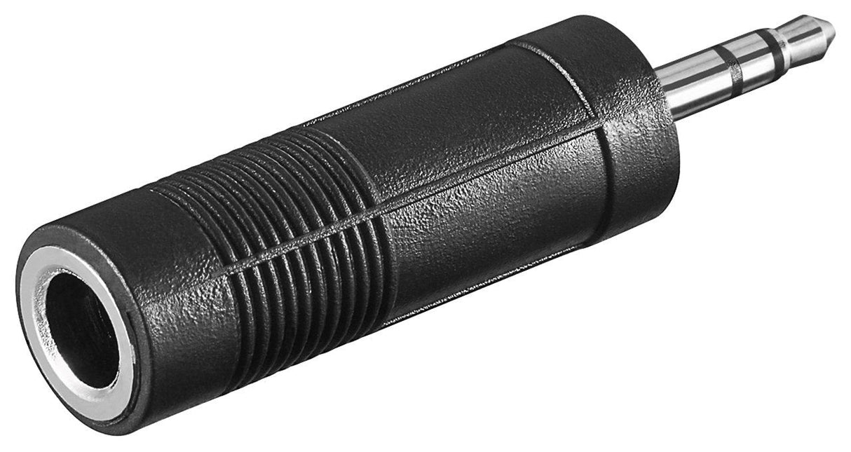 Adaptador Audio Jack3.5m-Jack6.35 H