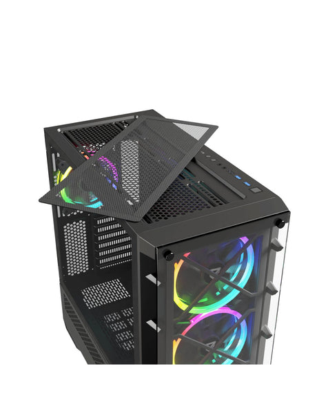 EAN 8435443721878 - Nfortec DRACO X Midi Tower Negro imagen 3