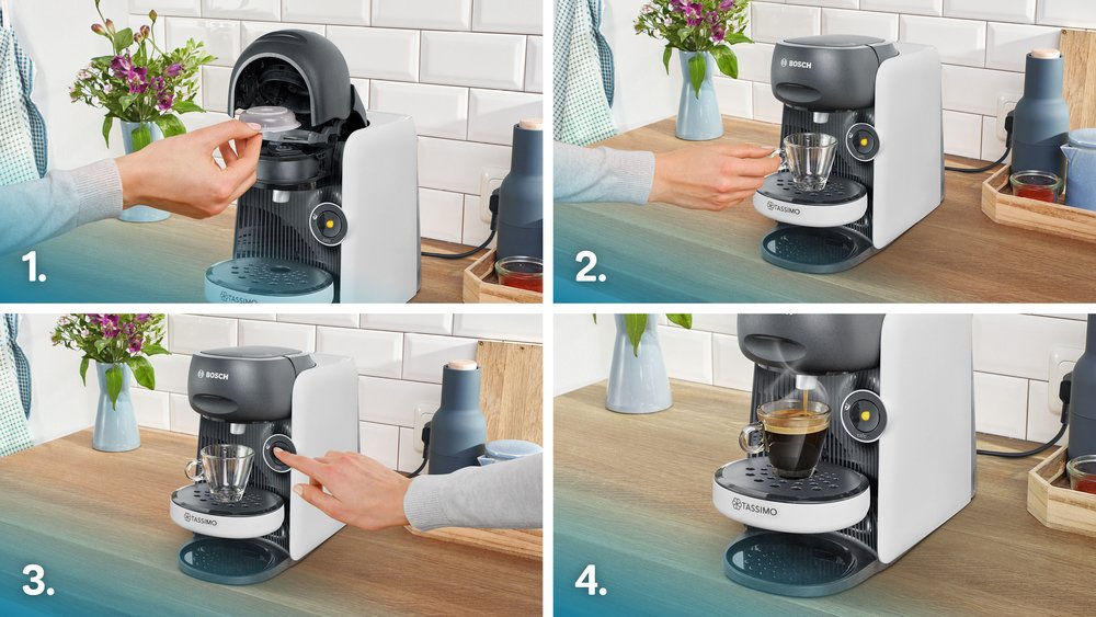 EAN 4242005308804 - Bosch TAS16B4 cafetera eléctrica Totalmente automática Macchina per caffè a capsule 0,7 L imagen 5
