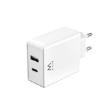 EAN 8052101431827 - Ewent EW1328 cargador de dispositivo móvil Universal Blanco Corriente alterna Carga rápida Interior imagen 1