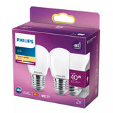 Philips Led Classic - Lámpara Led - Form: P45 - E27 - 4.3 W (Equivalente 40 W)