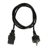 Logilink Power Cable, Cee 7 7 To Iec C19, Negro, 3 M