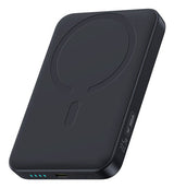 Power Bank Baseus  Enerfill Fm11 Ultra-Mini Magnetic (Magsafe Compatible), 22.5w, 10000 Mah, With Type-C Cable 0,30m, Black Eu (P1008210e123-00)