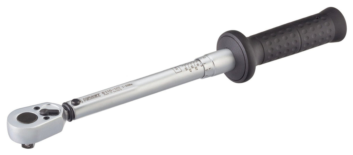 Llave Dinamométrica Hazet 6110-1ct, 3/8" (Negro Plata) 6110-1ct