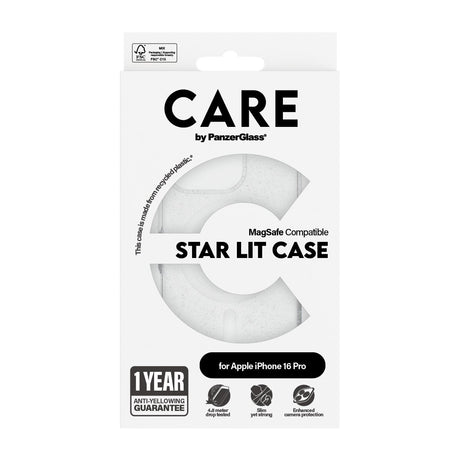 EAN 5715685004087 - PanzerGlass CARE™ by ® Urban Combat Case Star Lit w. White MagSafe iPhone 16 Pro funda para teléfono móvi imagen 3