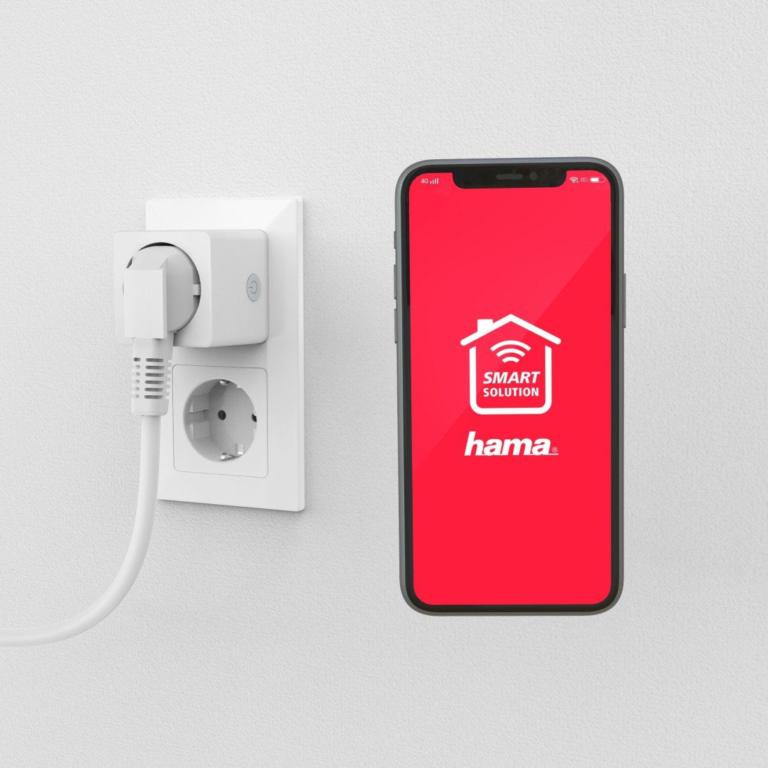 Enchufe Wifi Hama, Cuadrado Pequeo, 3680w/16a, 3 Uds.