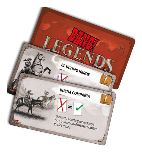 EAN 8435407642157 - Asmodee EEDVBA11 juego de tablero Bang! Legends 40 min Juego De Cartas Interpretación de roles imagen 3