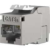 Efb Rj45 Keystone Slimline Shortbody Cat.6a Komponentenzertifiziert Plateado