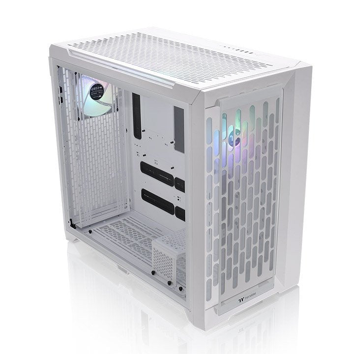 Caja Pc Thermaltake Cte C750 Tg Full Tower "Argb Snow" Blanco Retail
