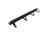Roline 19-Zoll-Frontplatte, 4 Sen Typ G, Cabledurchfhrung (Brste), Schwarz