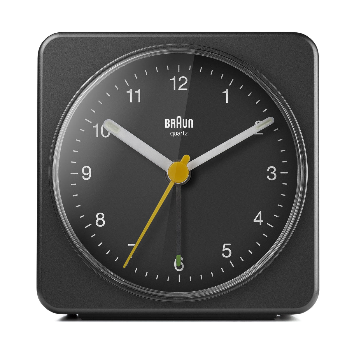 Braun Bc03b Klassischer Analoger Wecker Con Schlummerfunktion Y Licht, Negro