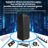 Extralink Armario 32u 600x1000 Standing Rackmount Cabinet Black