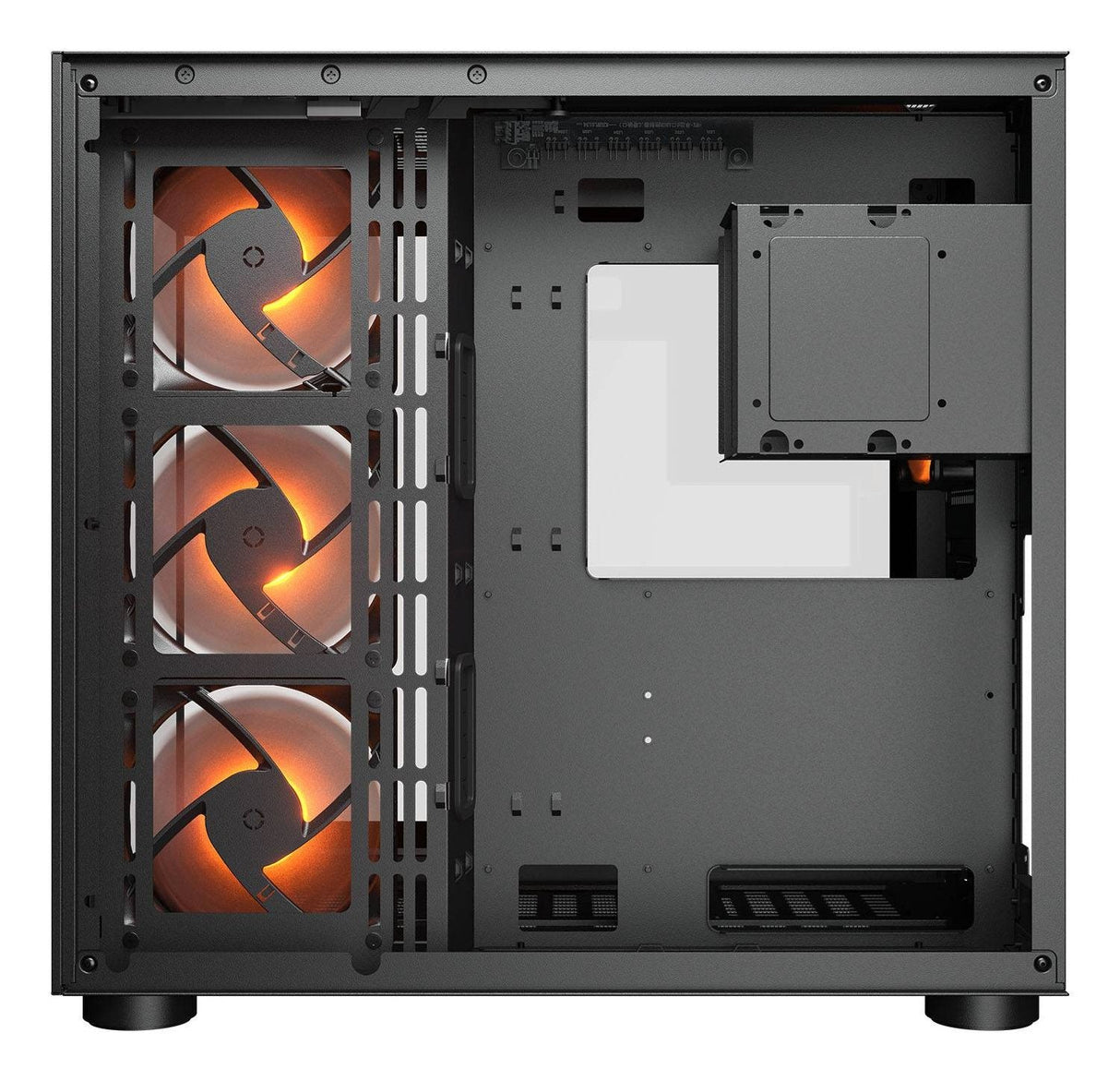 Cougar Caja Midi-Tower Fv150 Argb, Negro