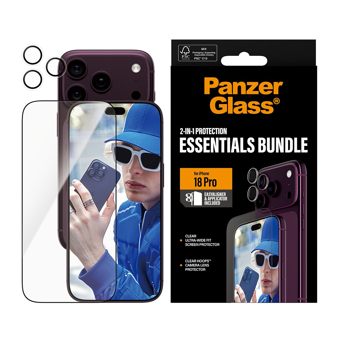 Panzerglass 2-In-1 Essentials Hndle Iphone 18 Pro