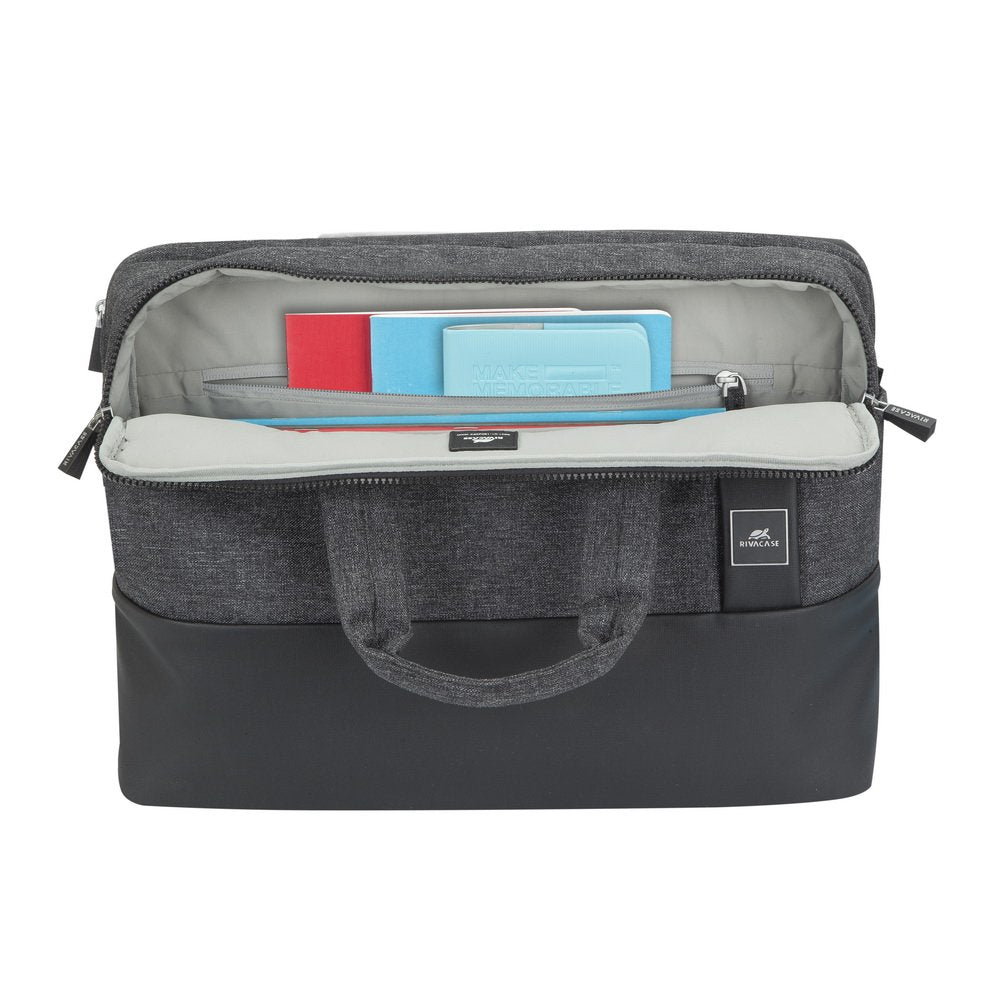Maletín Rivacase Lantau 15.6" Negro, Gris
