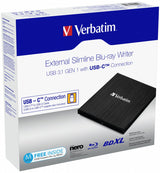 EAN 0023942438892 - Verbatim 43889 unidad de disco óptico Blu-Ray RW Negro imagen 3