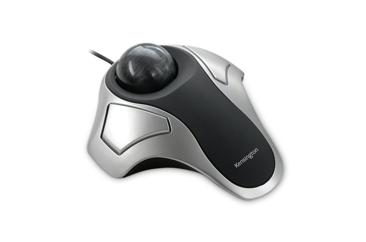 Kensington Orbit Optical Trackballbola De Seguimientoptico2 Botonescableadousbnegro, Plata Metalizado
