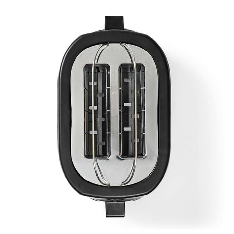 EAN 5412810336272 - Nedis KABT300EAL tostadora 7 2 rebanada(s) 1000 W Aluminio, Negro imagen 6