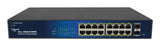 EAN 4038816210081 - ALLNET ALL-SG8418PM switch Gestionado Gigabit Ethernet (10/100/1000) Energía sobre Ethernet (PoE) 19U Neg imagen 2