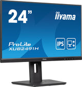 Monitor Iiyama 24", Panel Ips, 100hz, Hdmi, Display Ports. (No Altavoces). Regulable.