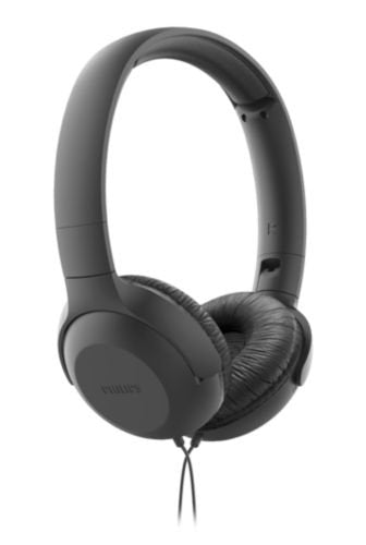 Auriculares Philips Tauh201 Con Micrófono Jack 3.5 Negros