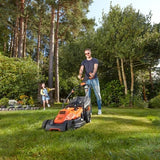 EAN 5035048682852 - Black & Decker BEMW481ES Cortacésped manual Corriente alterna Naranja imagen 4