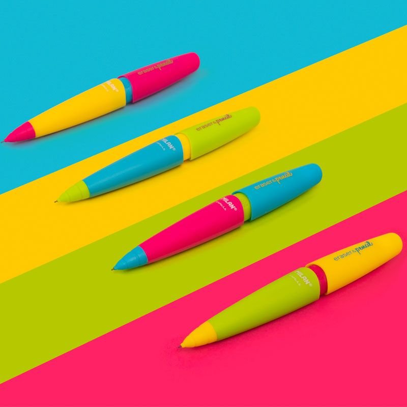 Milan Portaminas Capsule Mix 0,7mm 2b Expositor 32 C/Surtidos