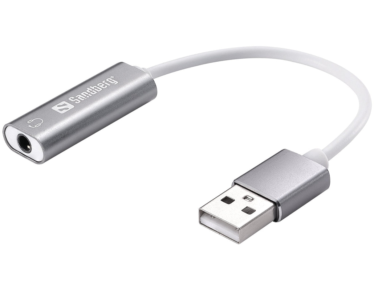 Adaptador Usb Sandberg -> Conector De 3,5 Mm