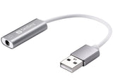 Adaptador Usb Sandberg -> Conector De 3,5 Mm