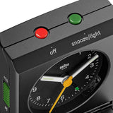 Braun Bc05b Klassischer Analoger Reisewecker, Negro