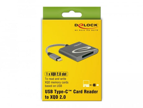 EAN 4043619917464 - DeLOCK 91746 lector de tarjeta USB 3.2 Gen 1 (3.1 Gen 1) Type-C Antracita imagen 3