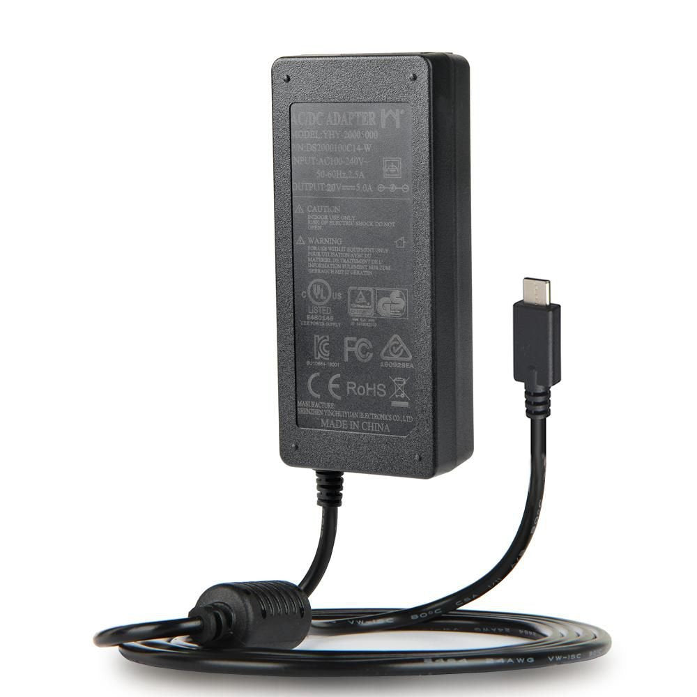 100w Usb-C Pd Charger Inc. Eu  And Uk Power Cable