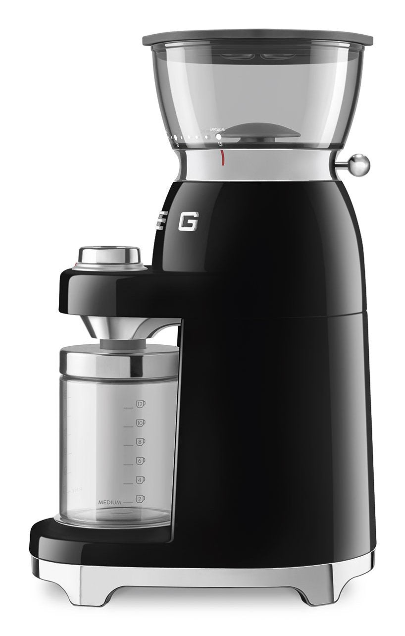 EAN 8017709355302 - Smeg CGF03BLEU molinillo de café 150 W Negro imagen 2