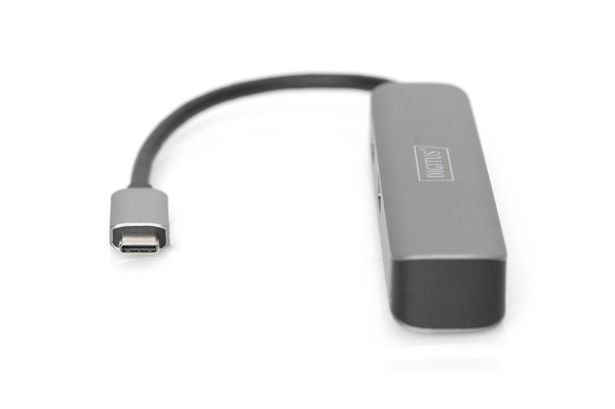 Dockingstation Digitus Usb-C, 5 Puertos, 4k / 30hz, Hdmi / 2xusb-4 / Sd / Microsd