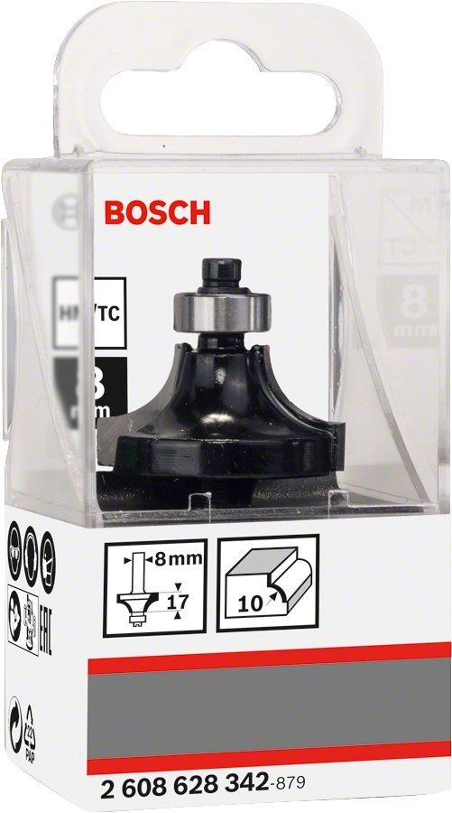 EAN 3165140358033 - Bosch 2 608 628 342 fresa para ruteadora Fresa para redondear cantos 1 pieza(s) imagen 3