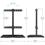 EAN 4603728443348 - ONKRON PT3-B soporte para TV 190,5 cm (75") Negro imagen 4