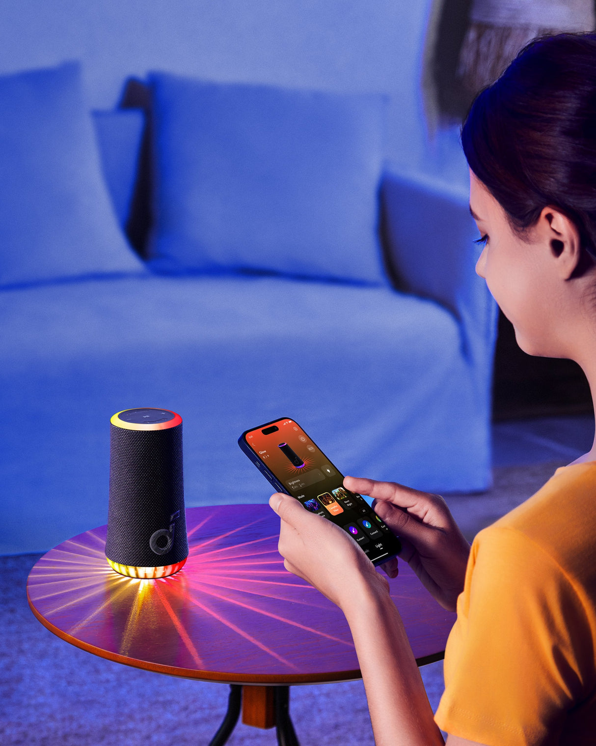 Altavoz Soundcore Glow  Portátil Bt, Negro