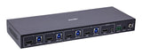 Inline Kvm Switch, 4x1 ,Hdmi 8k/60hz, Usb 3.2 Hub