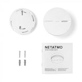 Netatmo Nsa-De Detector De Humo Inteligente Detector Fotoeléctrico De Reflexión Interconectables Conexión Inalámbrica