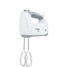 Bosch Home Batidora De Mano Ergomixx Mfq36470 Blanco/Gris, 450 Vatios, Con Pie Mezclador Y Vaso Mfq36470
