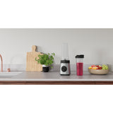 Batidora De Vaso Electrolux E4cb1-6st 1 L  350 W Negro, Acero Inoxidable, Transparente