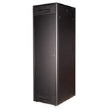 Roline 19-Zoll Netzwerkschrank Pro 42 He, 600x800 Bxt Glastr Schwarz