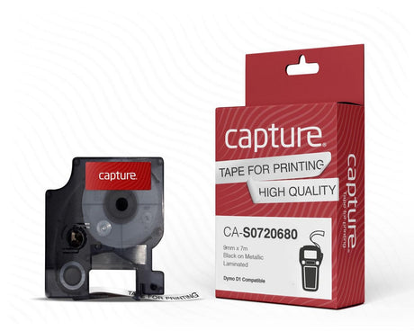 EAN 5704174942320 - Capture CA-S0720680 cinta para impresora de etiquetas Negro sobre blanco imagen 1