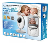 EAN 5901299955215 - Esperanza EHM003 video-monitor para bebés 50 m Blanco imagen 2
