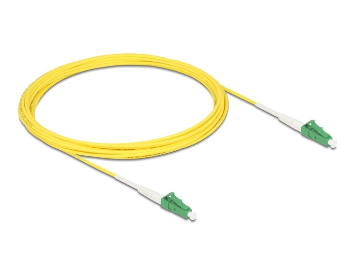Delock Cable Lichtwellenleiter Lc-Apc Zu Lc-Apc Simplex Singlemode Os2 5 M