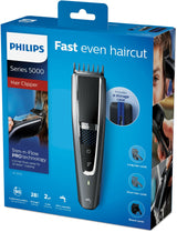 EAN 8710103897866 - Philips 5000 series HC5650/15 cortadora de pelo y maquinilla Negro, Plata 28 Ión de litio imagen 3