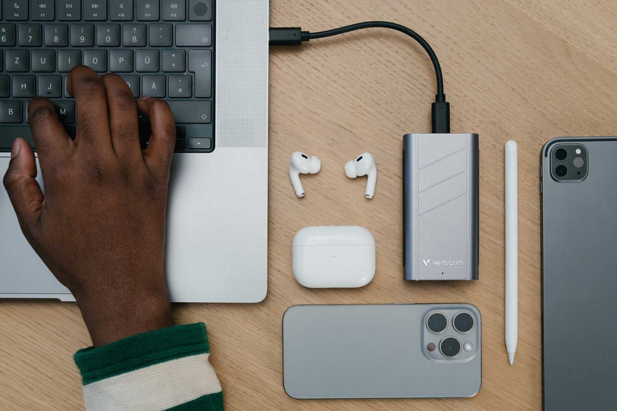 Verbatim Turbometal Ssd      2tb Usb4 R/W 3700/3600 Mb/S    32022