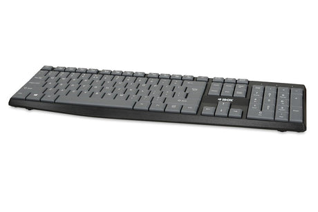 EAN 5903968681272 - iBox IKC2010G teclado Hogar USB QWERTY Inglés Gris, Negro imagen 3